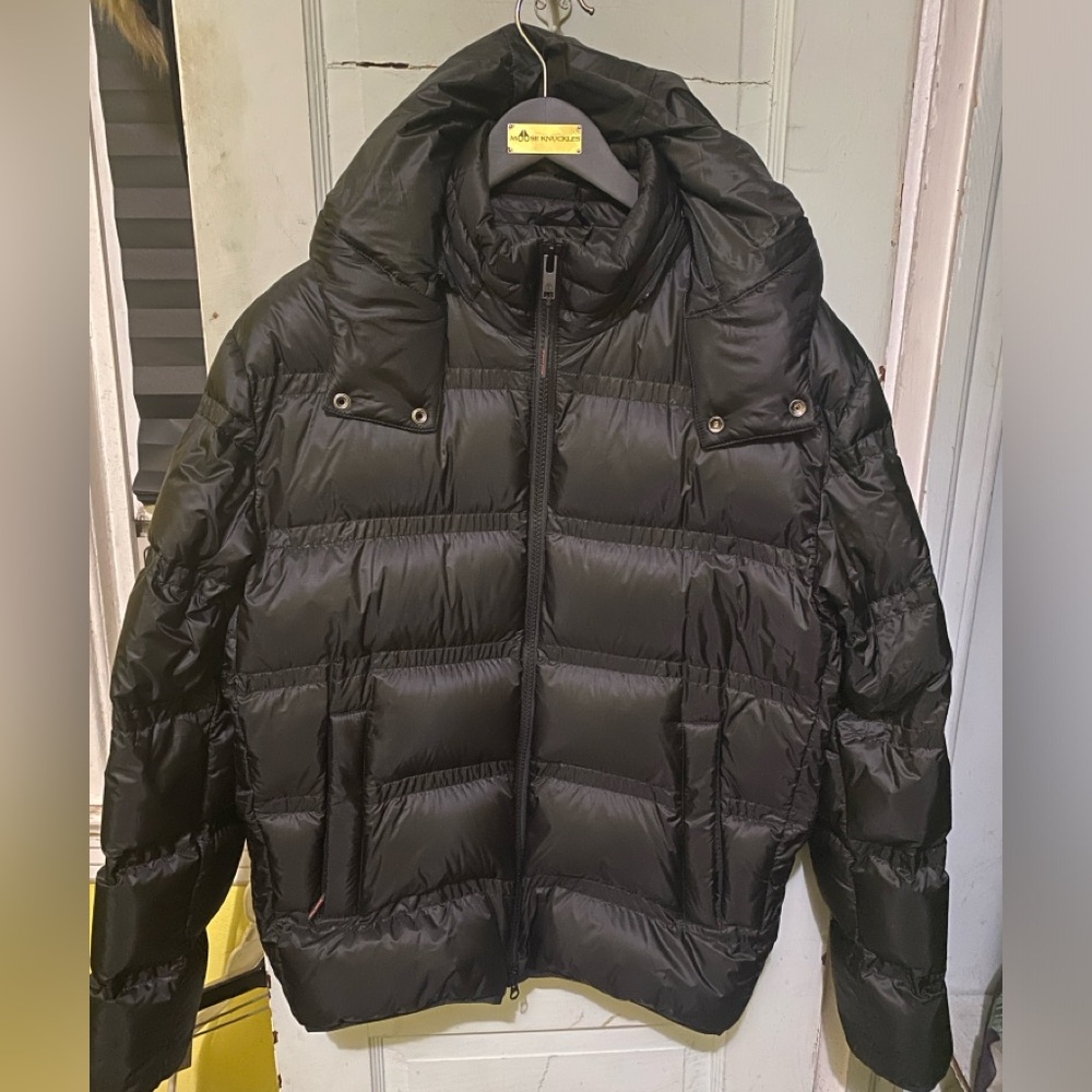 MOOSE KNUCKLES BUBBLE COAT W/ HOOD SZ SMALL MENS